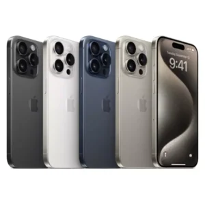 Apple iPhone 15 Pro 128GB in multiple colours, unlocked, with triple rear camera system