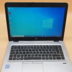 HP EliteBook 840 G3 14-inch Laptop with Core i5-6200U, 8GB RAM, and 256GB SSD running Windows 10 Pro