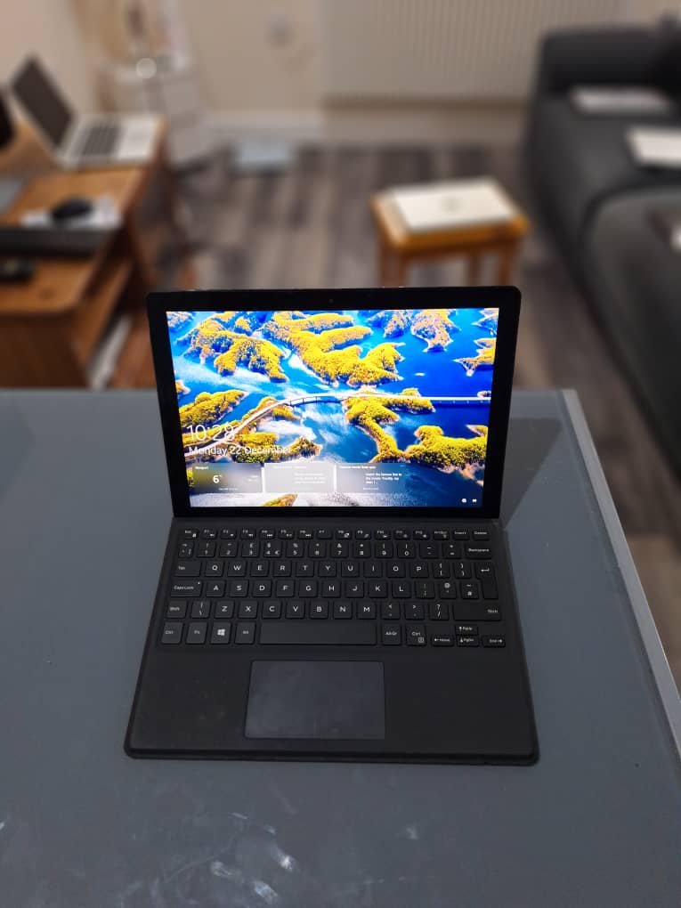 Dell Latitude 5285 2-in-1 Core i5 laptop with 8GB RAM and 128GB NVMe SSD