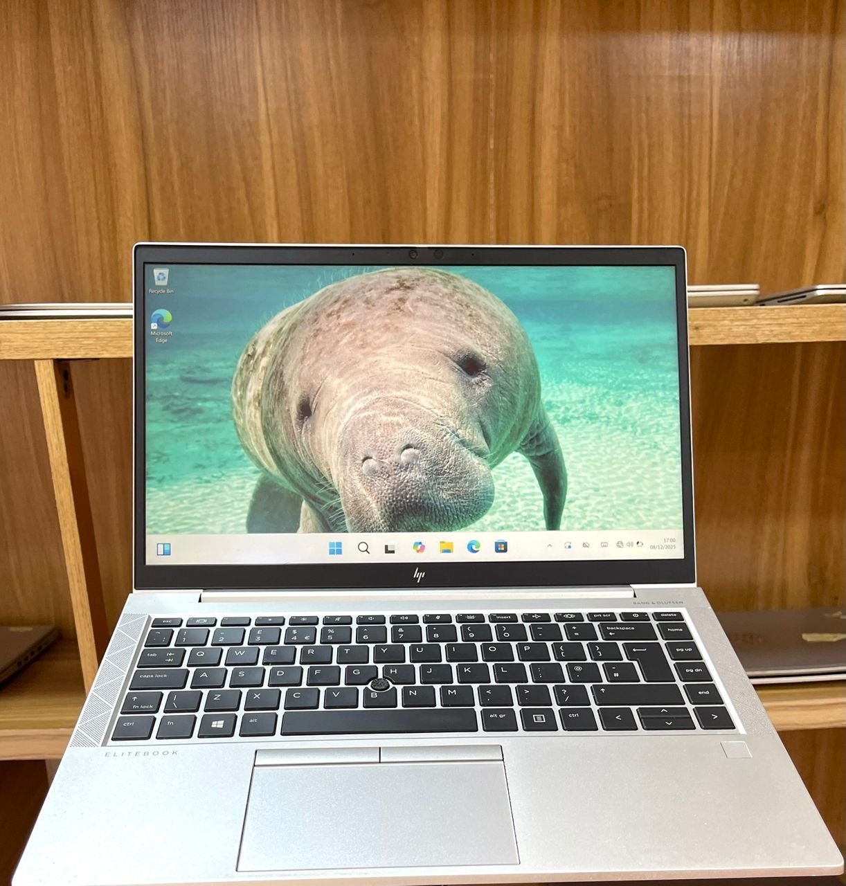 HP EliteBook 845 G7 touchscreen laptop with 16GB RAM and 256GB NVMe SSD