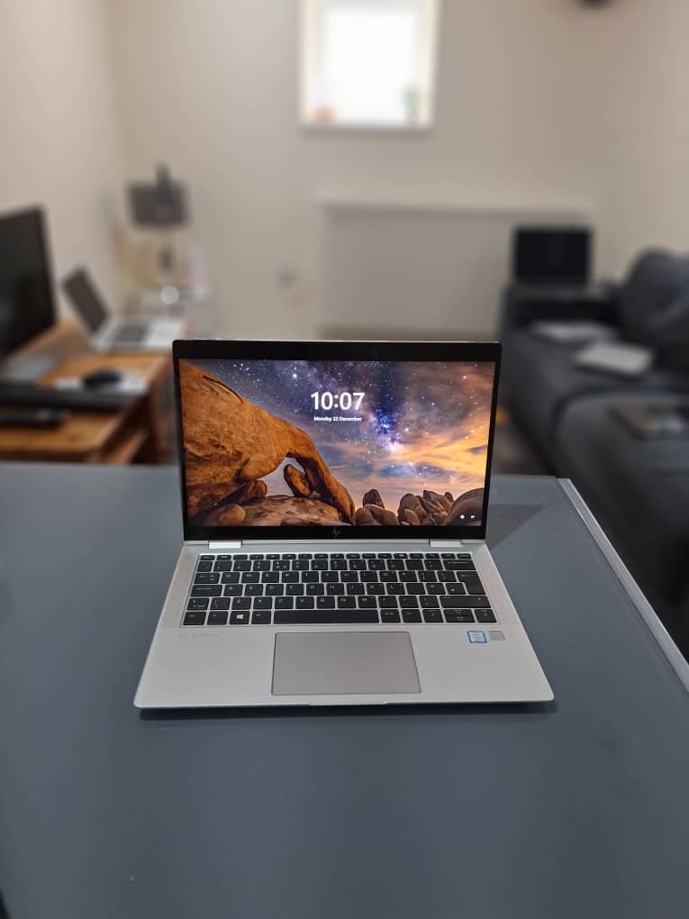 HP EliteBook x360 G3 Core i5 8GB RAM 256GB NVMe SSD Windows 11 from BmariaTECH