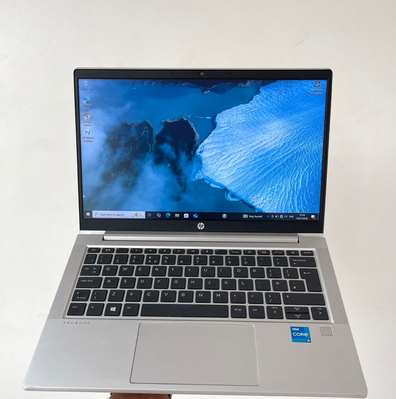 HP ProBook 840 G8 laptop with Intel Core i5 11th Gen and 256GB SSD