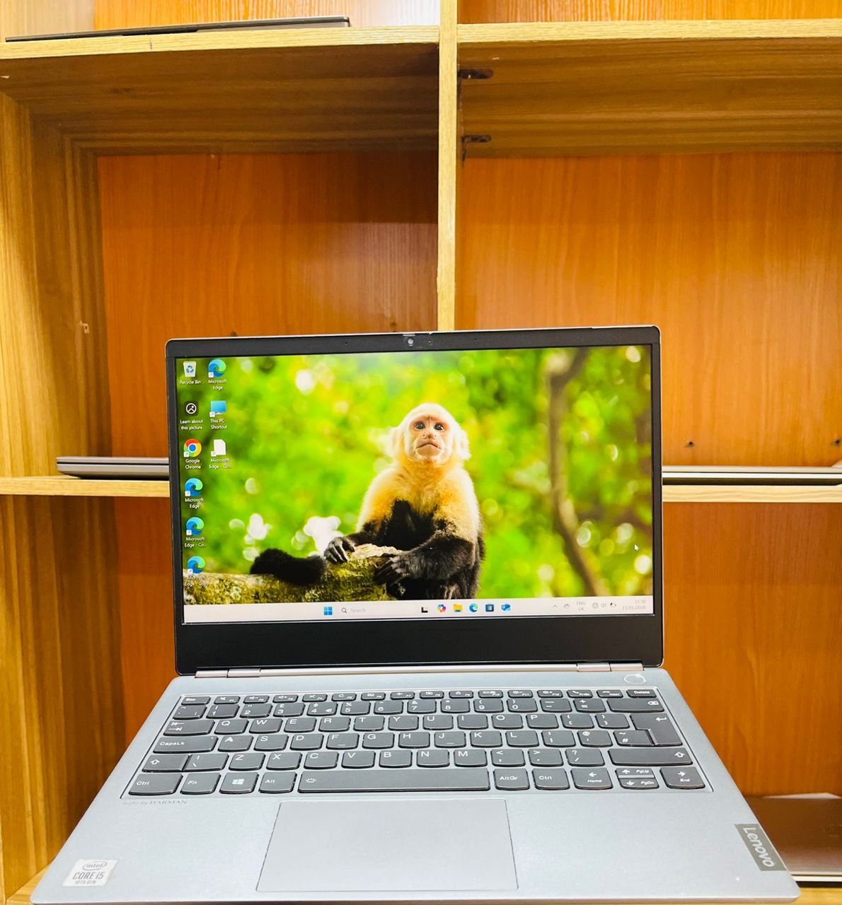 Lenovo ThinkBook 13s 10th Gen Intel Core laptop with 8GB RAM and 256GB NVMe SSD