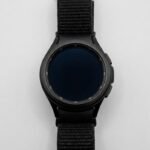 Samsung Galaxy Watch4 Classic 7XGM smartwatch with rotating bezel