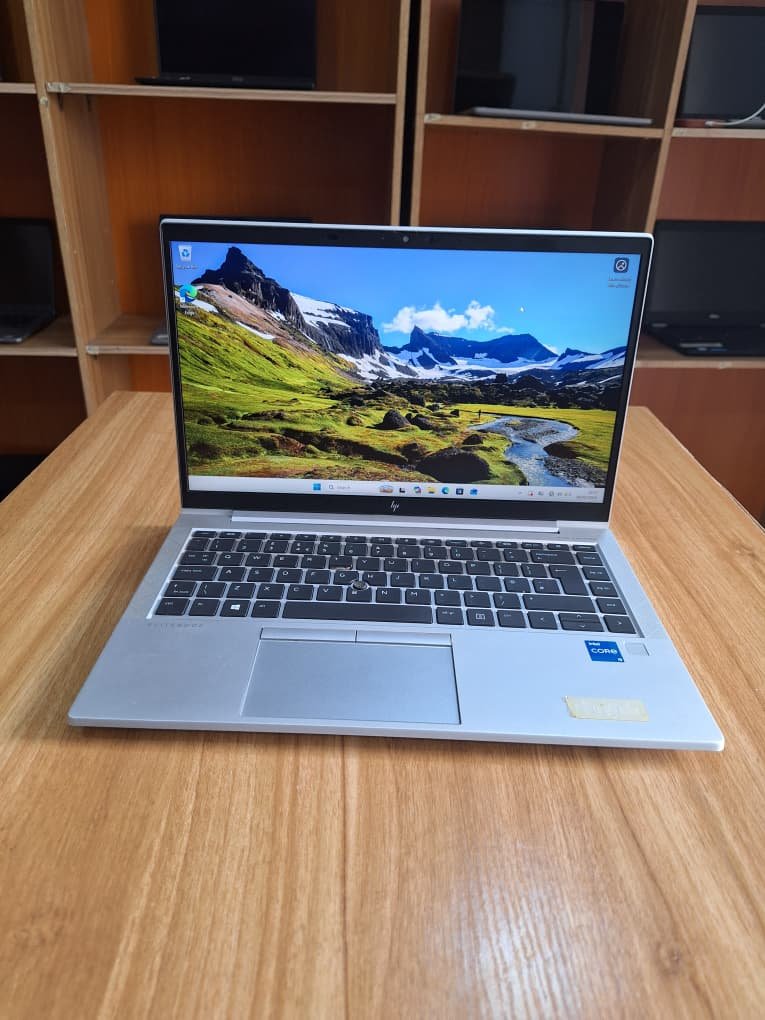 HP EliteBook 840 G8 laptop with Intel Core i5 11th Gen processor, 8GB RAM, and 256GB SSD