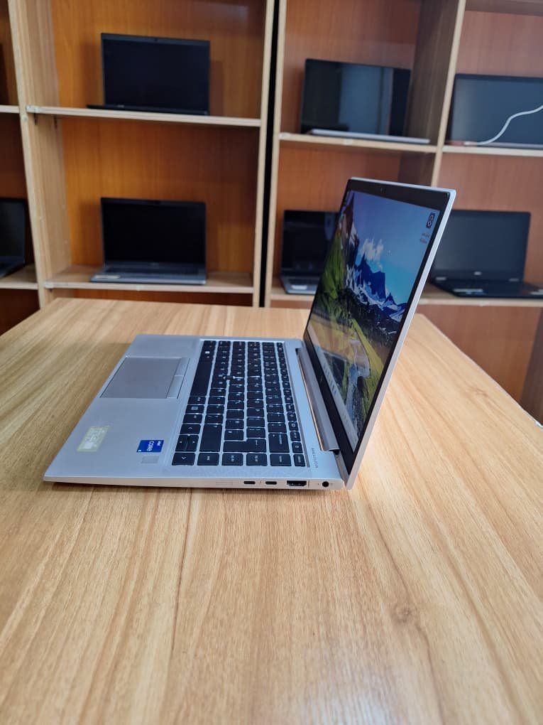 HP EliteBook 840 G8 laptop with Intel Core i5 11th Gen processor, 8GB RAM, and 256GB SSD