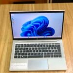 HP EliteBook 830 G8 laptop with Intel Core i5 11th Gen processor, 8GB RAM, and 256GB SSD